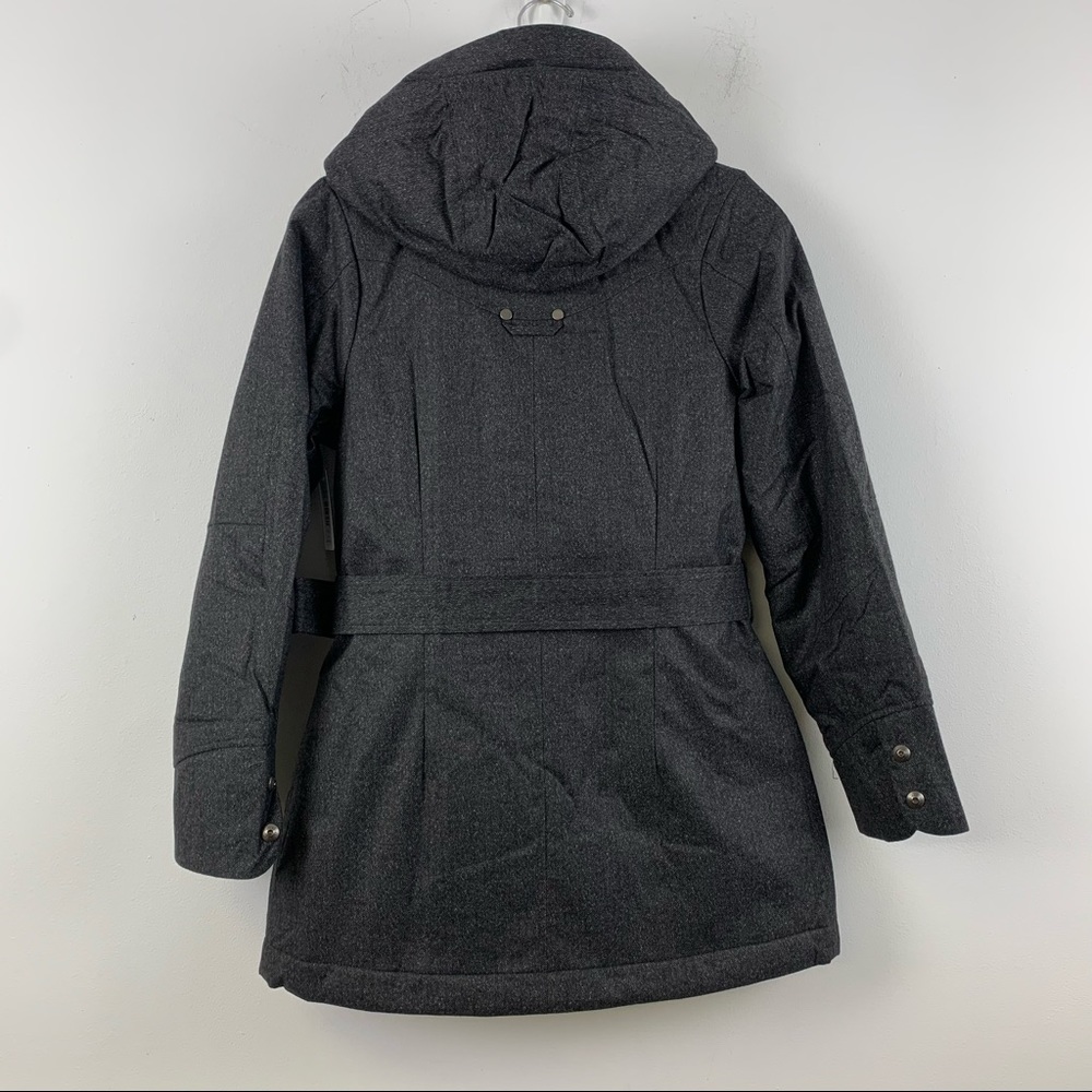 NWT North End Sport Belted Winter Jacket in Grey - Picture 8 of 10